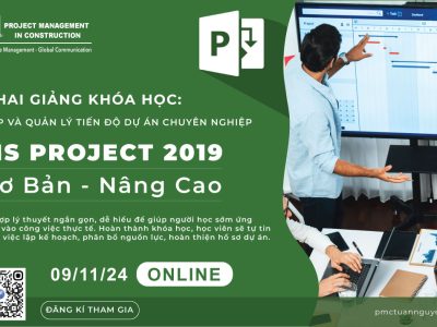 KHAI GIẢNG KHÓA HỌC MICROSOFT PROJECT 2019